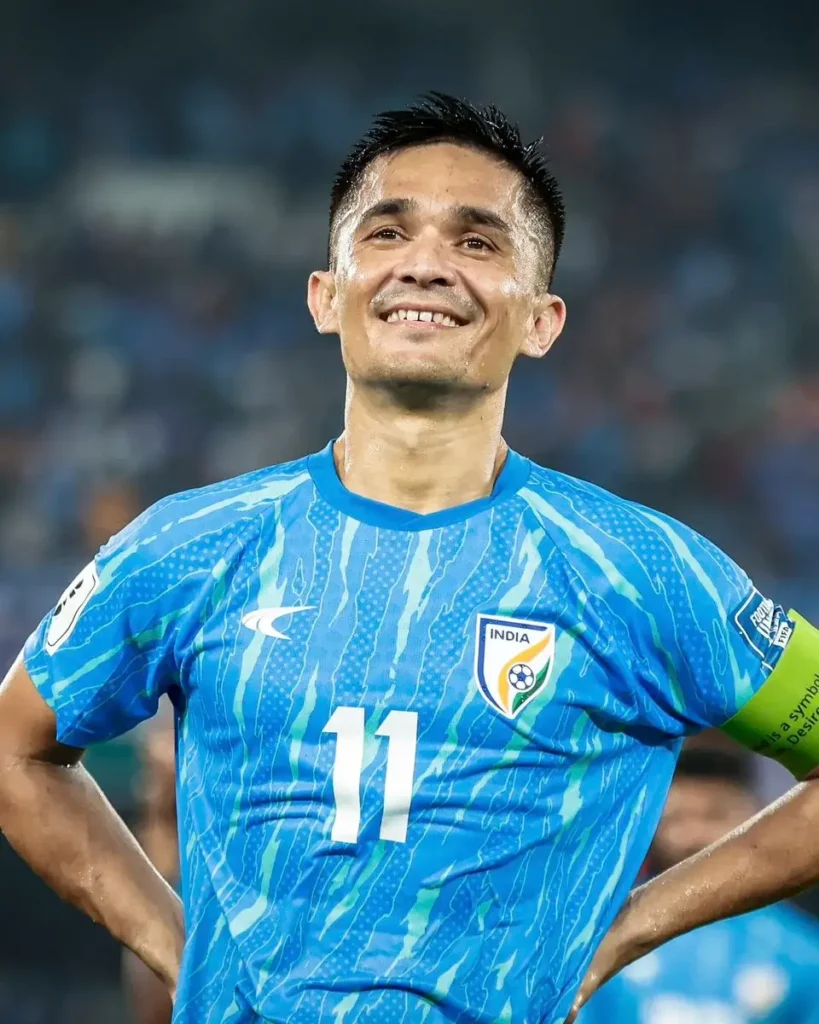 10 Best Indian Football Players of All Time — Legends Who Carried the Blue Tigers Best Indian Football Players Sunil Chhetri